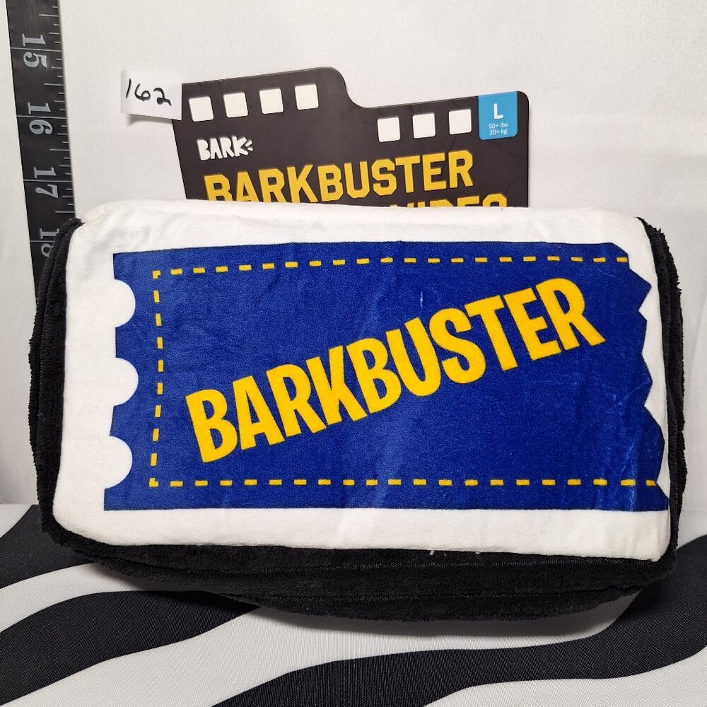 NWT Bark Barkbuster Video dog toy L